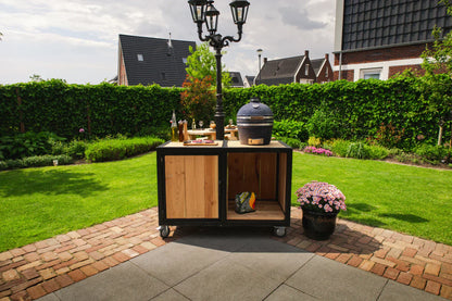 Big Green Egg Outdoor Kitchen Timber